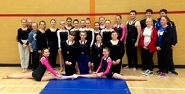 School Gymnastics Team