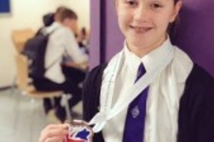 Melissa with Taekwondo Championship Bronze Medal