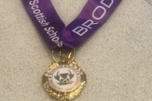 Scottish Schools Swimming Gold Medal