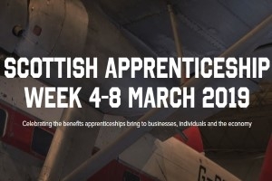 Scottish Apprenticeship Week 4 to 8 March Icon