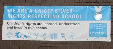 Rights Respecting Silver Banner